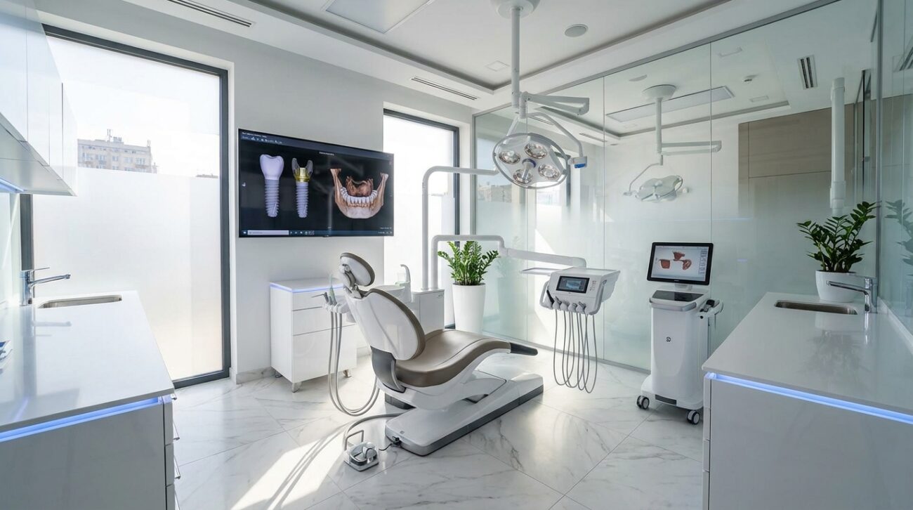 Ranking najlepszych klinik implantologicznych Łódź 2026 - zestawienie TOP