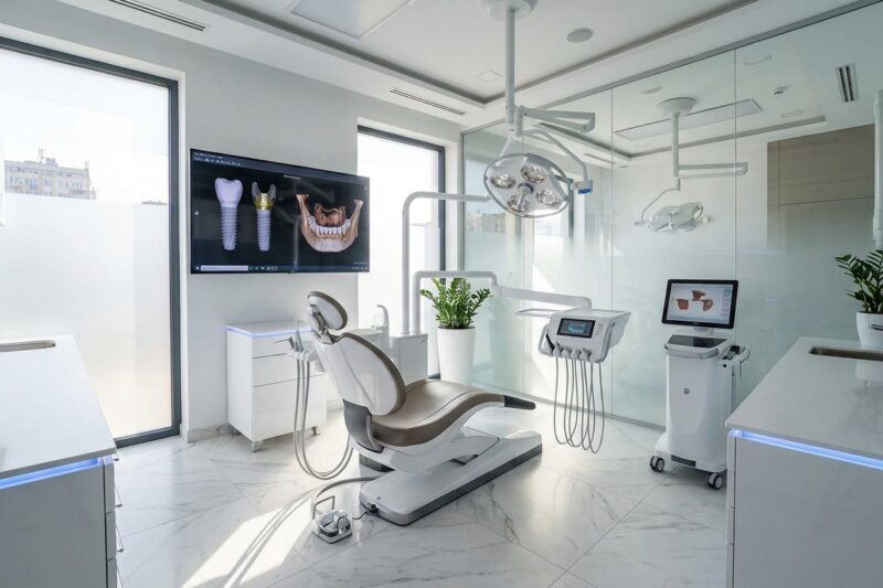 Ranking najlepszych klinik implantologicznych Łódź 2026 - zestawienie TOP