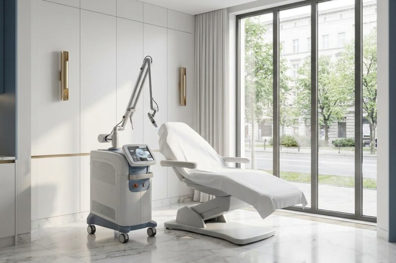 Zestawienie klinik Laserowe usuwanie zmarszczek Katowice 2026 – TOP
