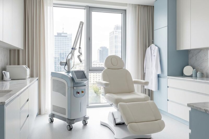 Ranking najlepszych klinik: Laserowe usuwanie zmarszczek Warszawa 2026