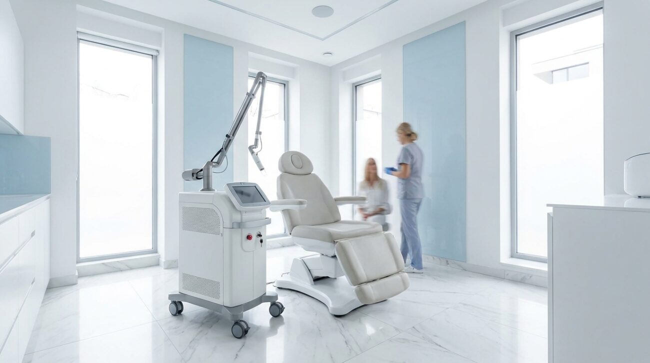 Ranking najlepszych klinik: Laserowe usuwanie przebarwień skóry Kraków 2026 - zestawienie TOP