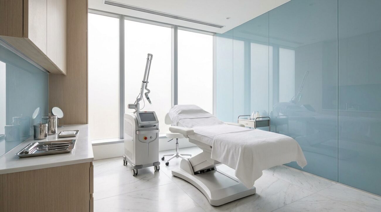 Ranking najlepszych klinik laserowego usuwania przebarwień skóry Łódź 2026 - zestawienie TOP