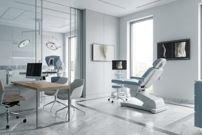 Ranking najlepszych klinik leczenia kręgosłupa Kraków 2026 - zestawienie TOP