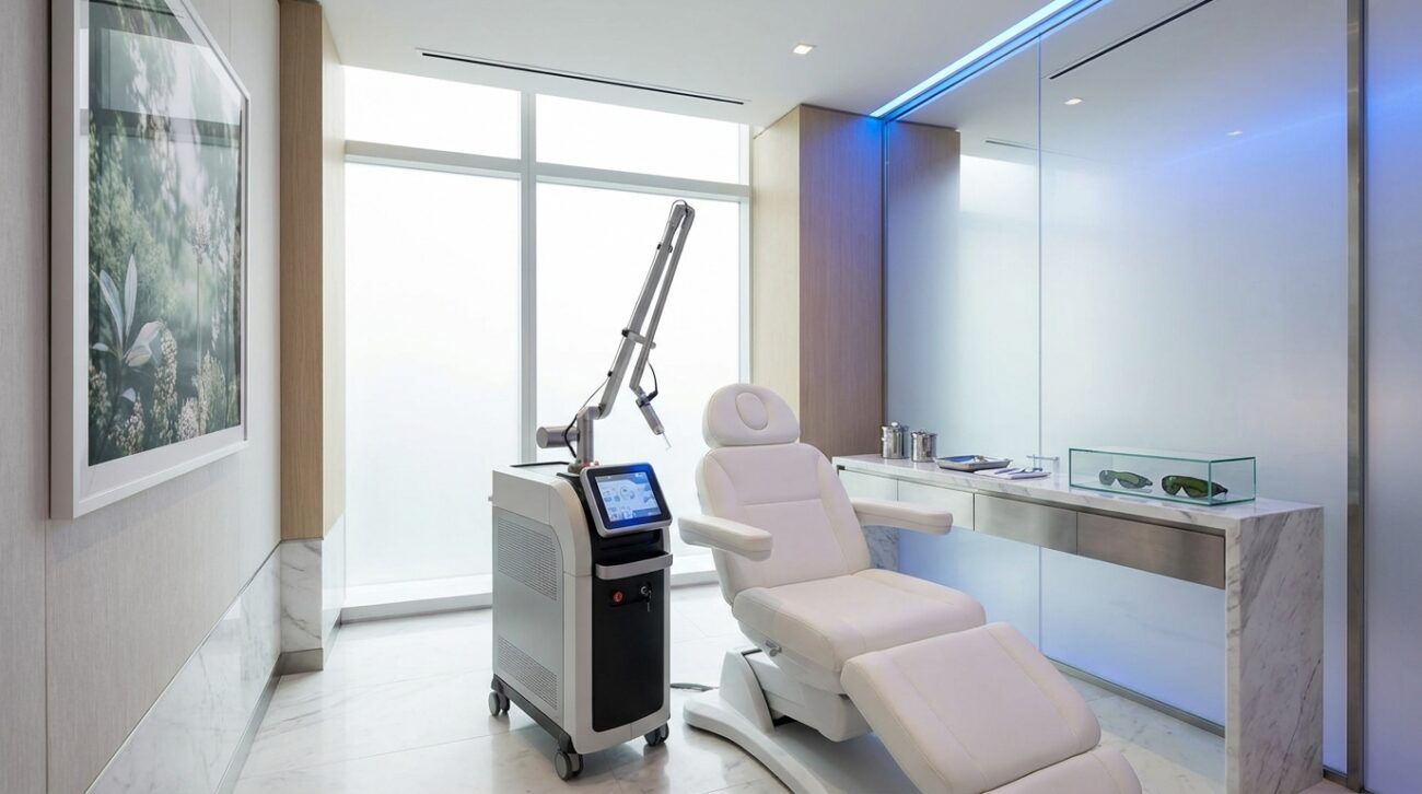 Ranking najlepszych klinik na laserowe usuwanie przebarwień skóry Wrocław 2026 - zestawienie TOP