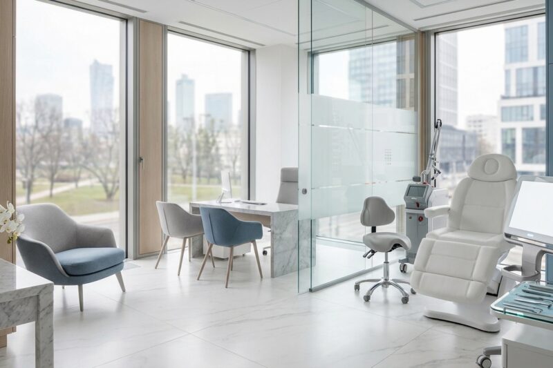 Ranking najlepszych klinik usuwania zmarszczek botoksem Warszawa 2026 - zestawienie TOP